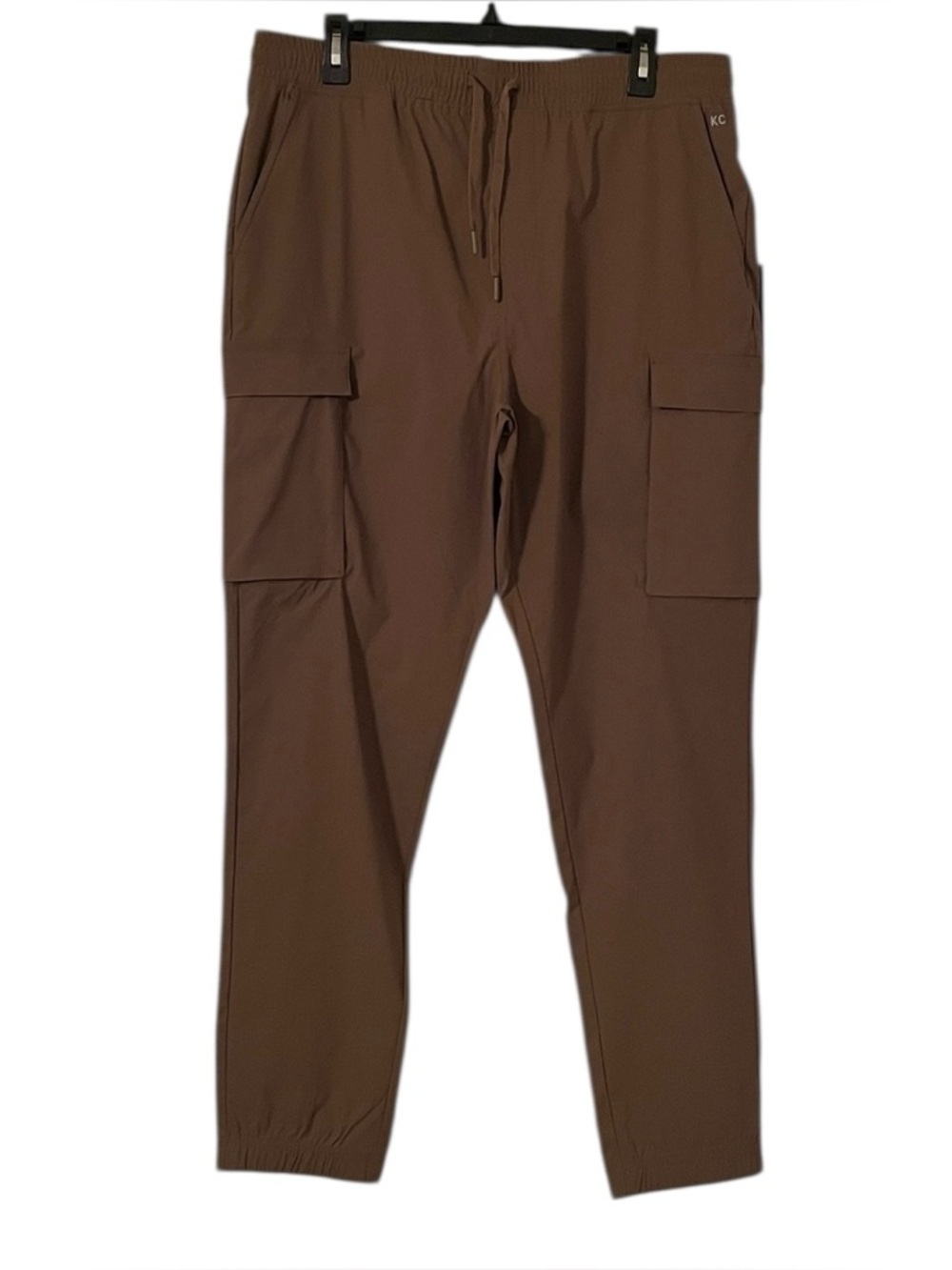 Kenneth Cole Men’s Brown Tapered Leg Active Core Collection Joggers Size XL